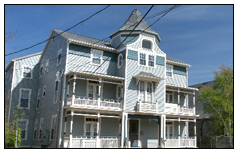 Conger House once again proudly overlooks the park, noble in both purpose and presence.